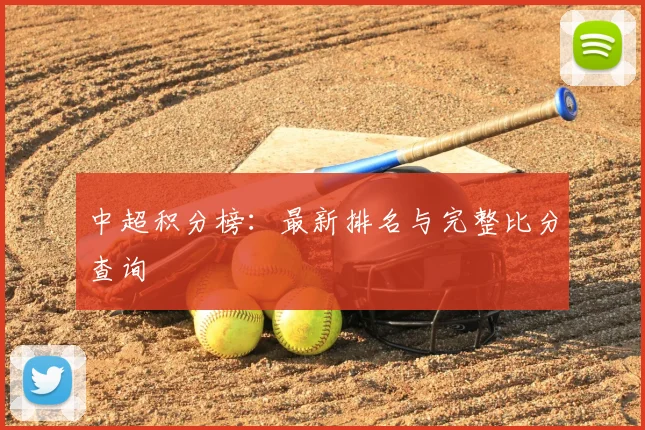 中超积分榜：最新排名与完整比分查询