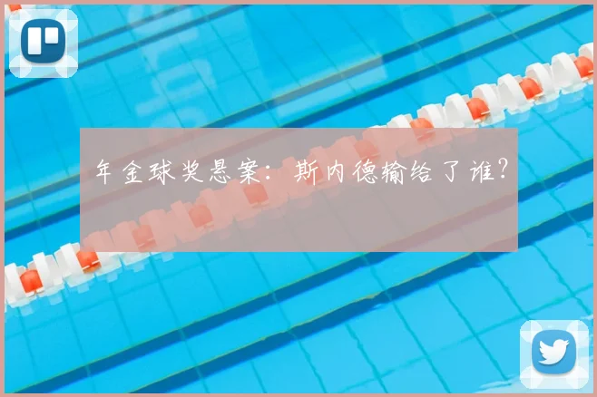 年金球奖悬案：斯内德输给了谁？