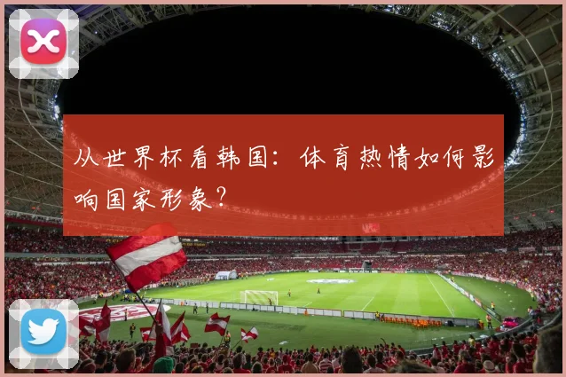 从世界杯看韩国:体育热情如何影响国家形象?