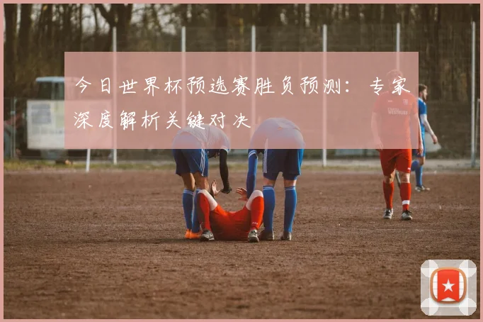今日世界杯预选赛胜负预测：专家深度解析关键对决