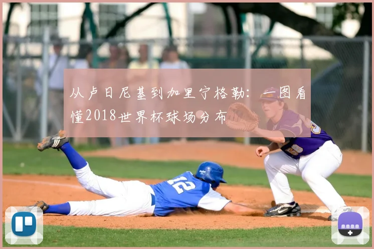从卢日尼基到加里宁格勒：一图看懂2018世界杯球场分布